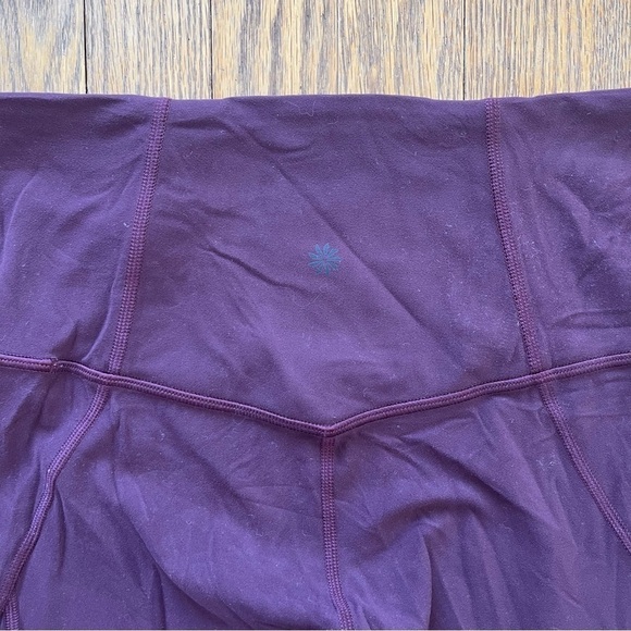 Athleta Shakti Mesh 7/8 Tight Purple 599728 Size Small - Picture 9 of 9